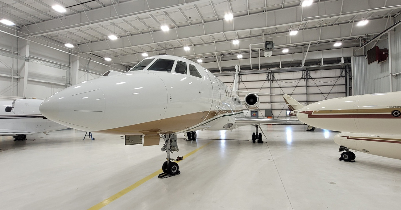 Private jet detailing NH